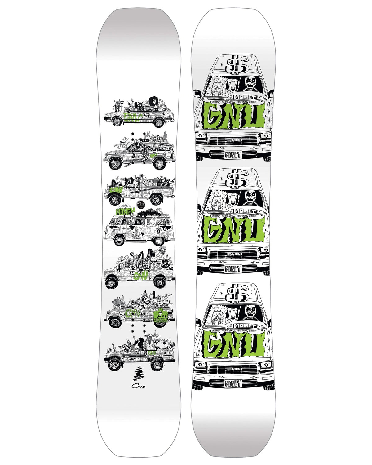 GNU MONEY SNOWBOARD - 2027
