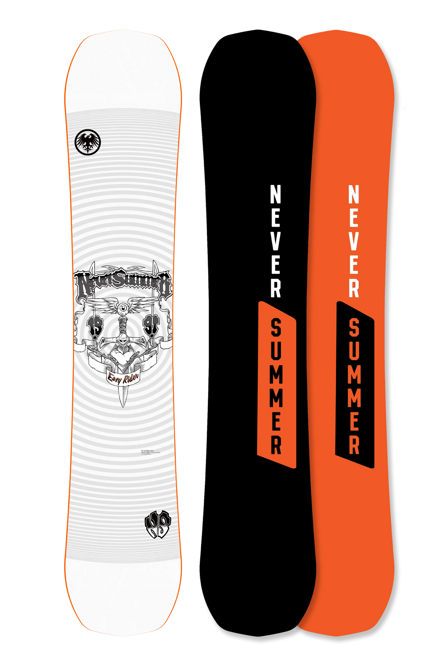 NEVER SUMMER EASY RIDER MEN'S DEMO SNOWBOARD 2024