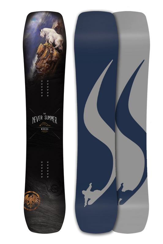 NEVER SUMMER Nokhu SNOWBOARD USED DEMO BOARD 2025