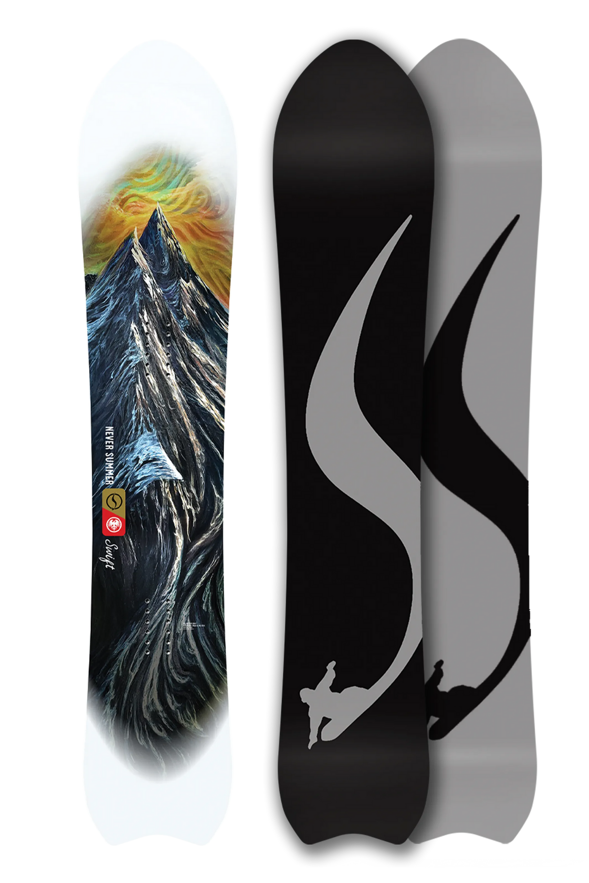 NEVER SUMMER Swift SNOWBOARD USED DEMO BOARD 2025