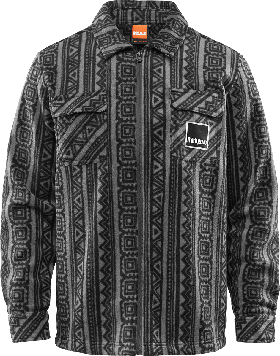 THIRTY TWO REST STOP ZIP UP SHIRT