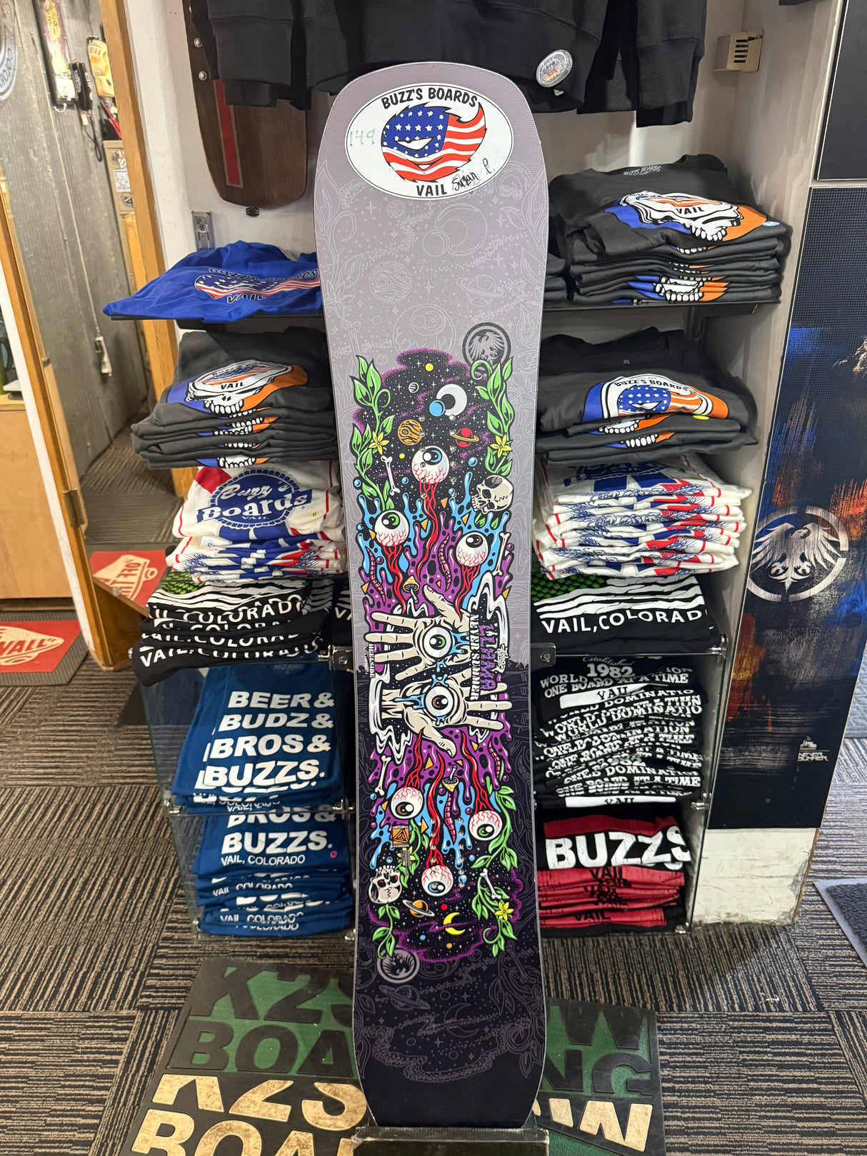 NEVER SUMMER LLAMA SNOWBOARD DBD 2026