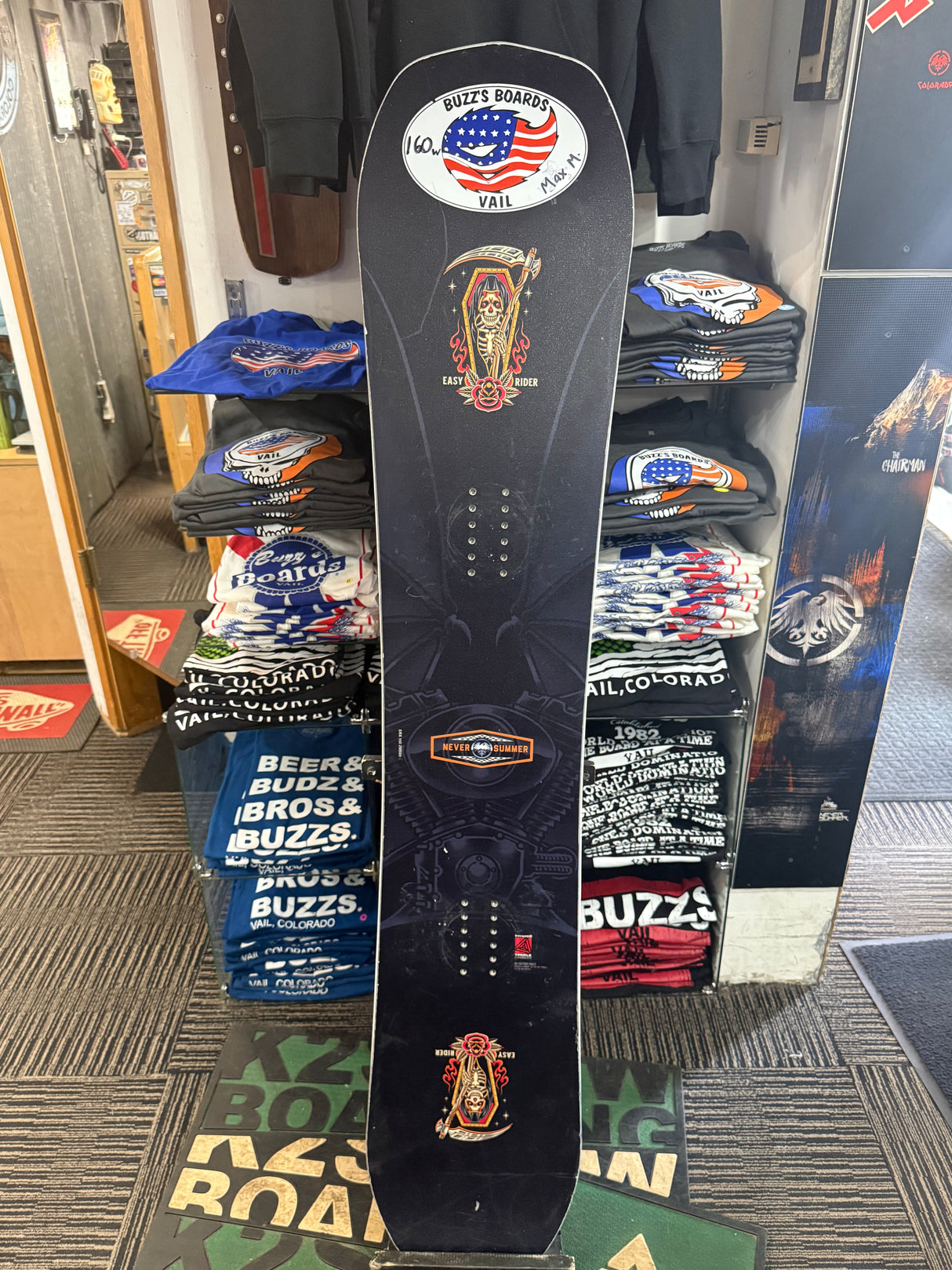 NEVER SUMMER EASY RIDER SNOWBOARD DBD 2026