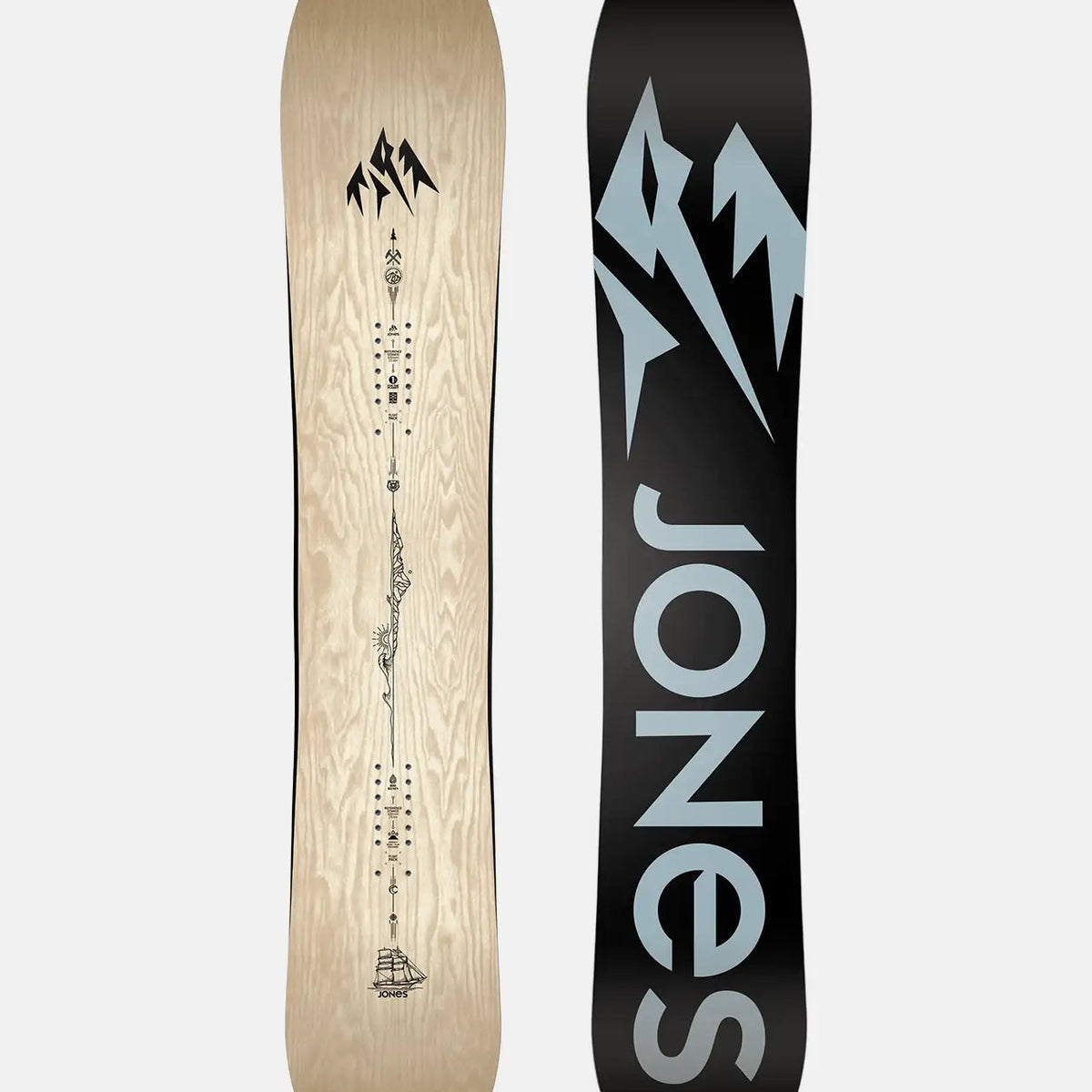 demo days for jones snowboards Women's Twin Sister Snowboard Package Sports Basement slightly lifted edges provide unparalleled grip on any terrain Jones Frontier 2.0 Snowboard 2026