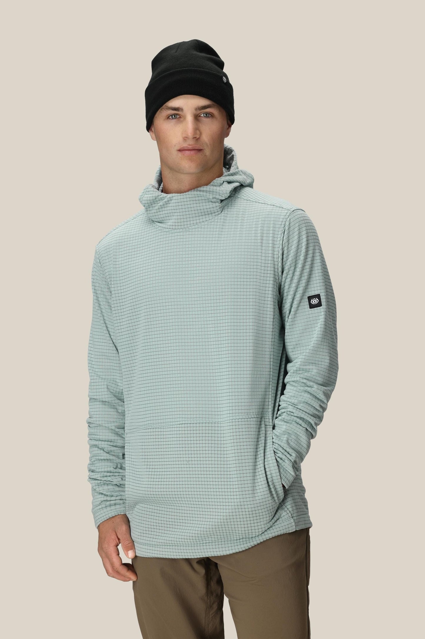 686 MENS MISSION GRID FLEECE HOODY 2026