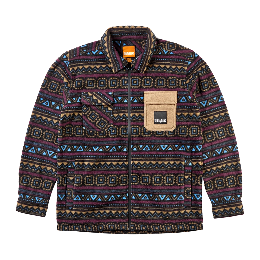 THIRTYTWO Rest Stop Zip Up Shirt MENS 2026