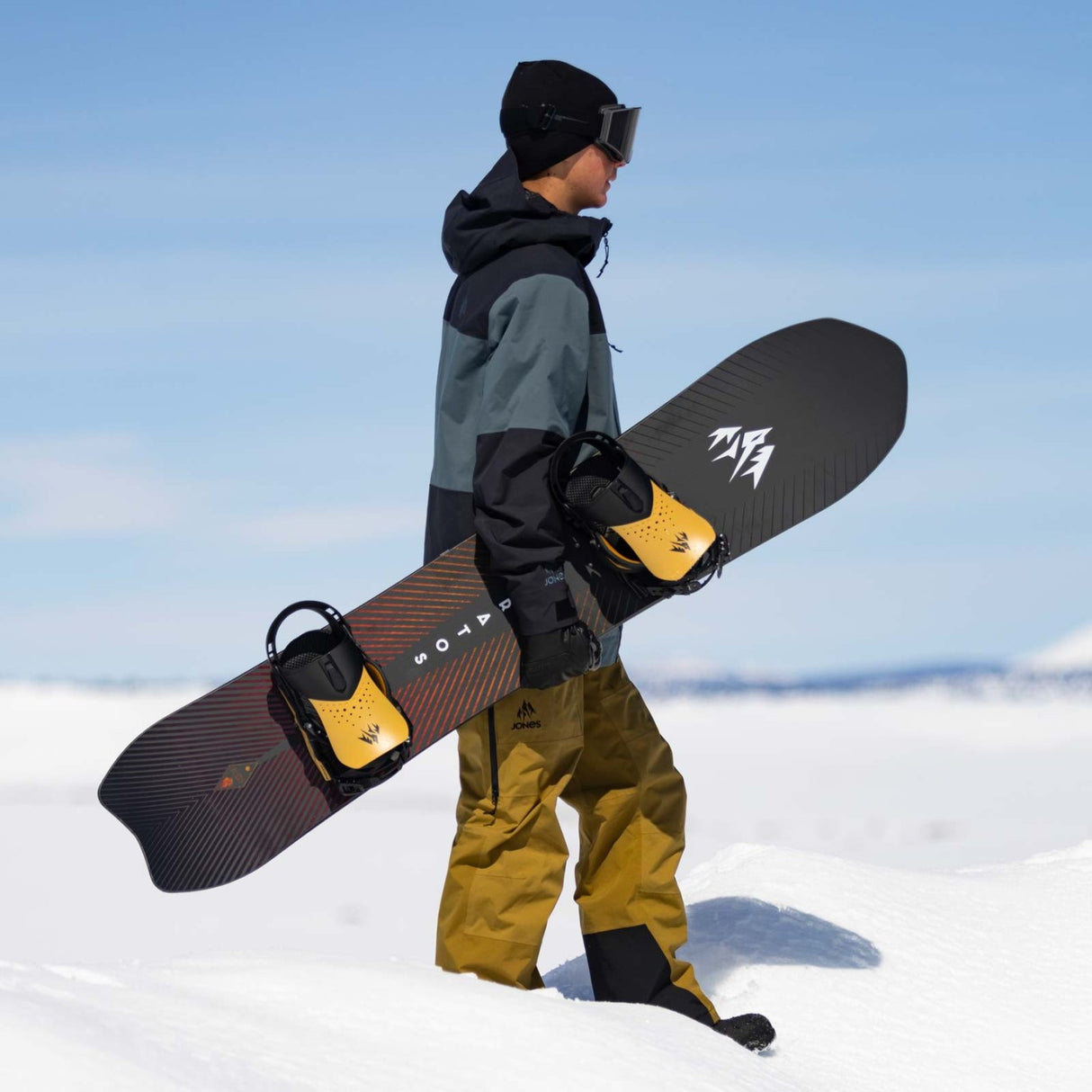 JONES STRATOS MEN'S SNOWBOARD USED DEMO BOARD 2025