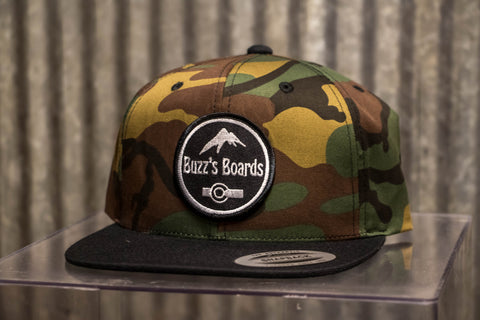 Buzz's Boards Patched Snapback Hat