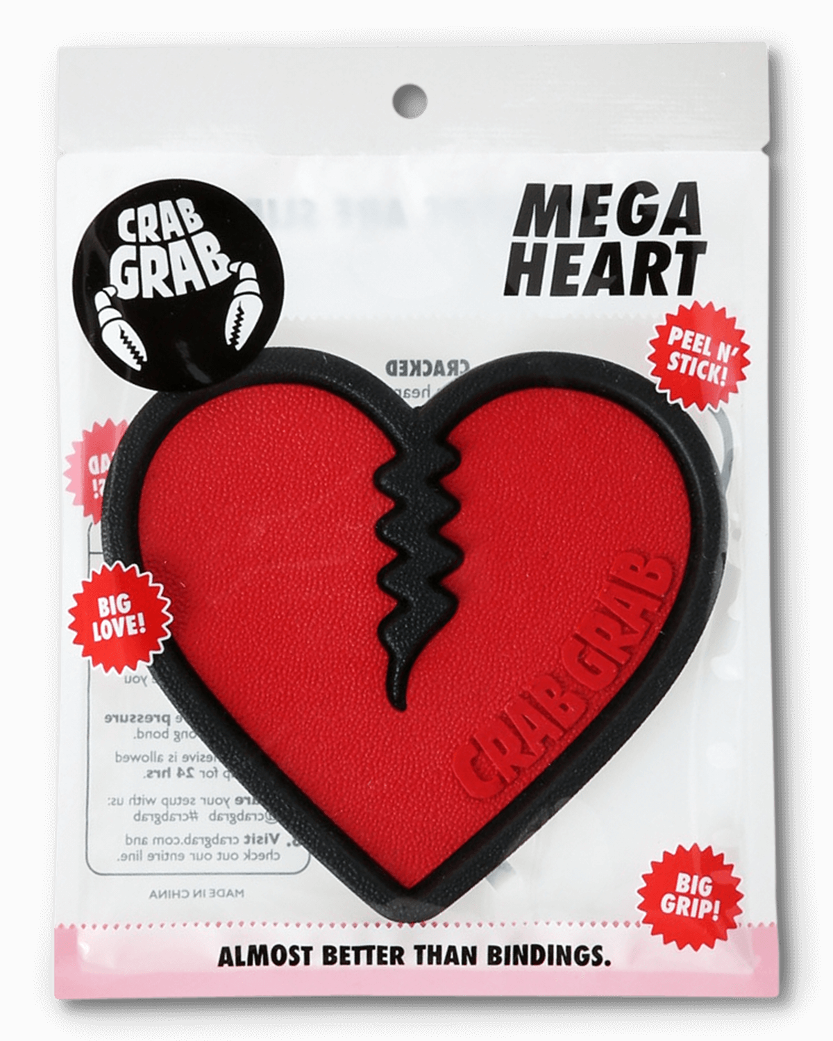 CRAB GRAB MEGA HEART TRACTION Stomp Pad