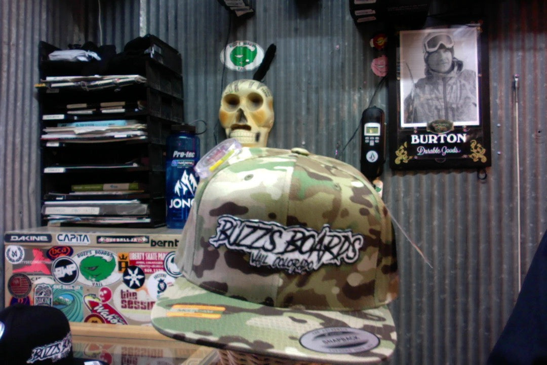 BUZZ'S BOARDS SNAPBACK HAT