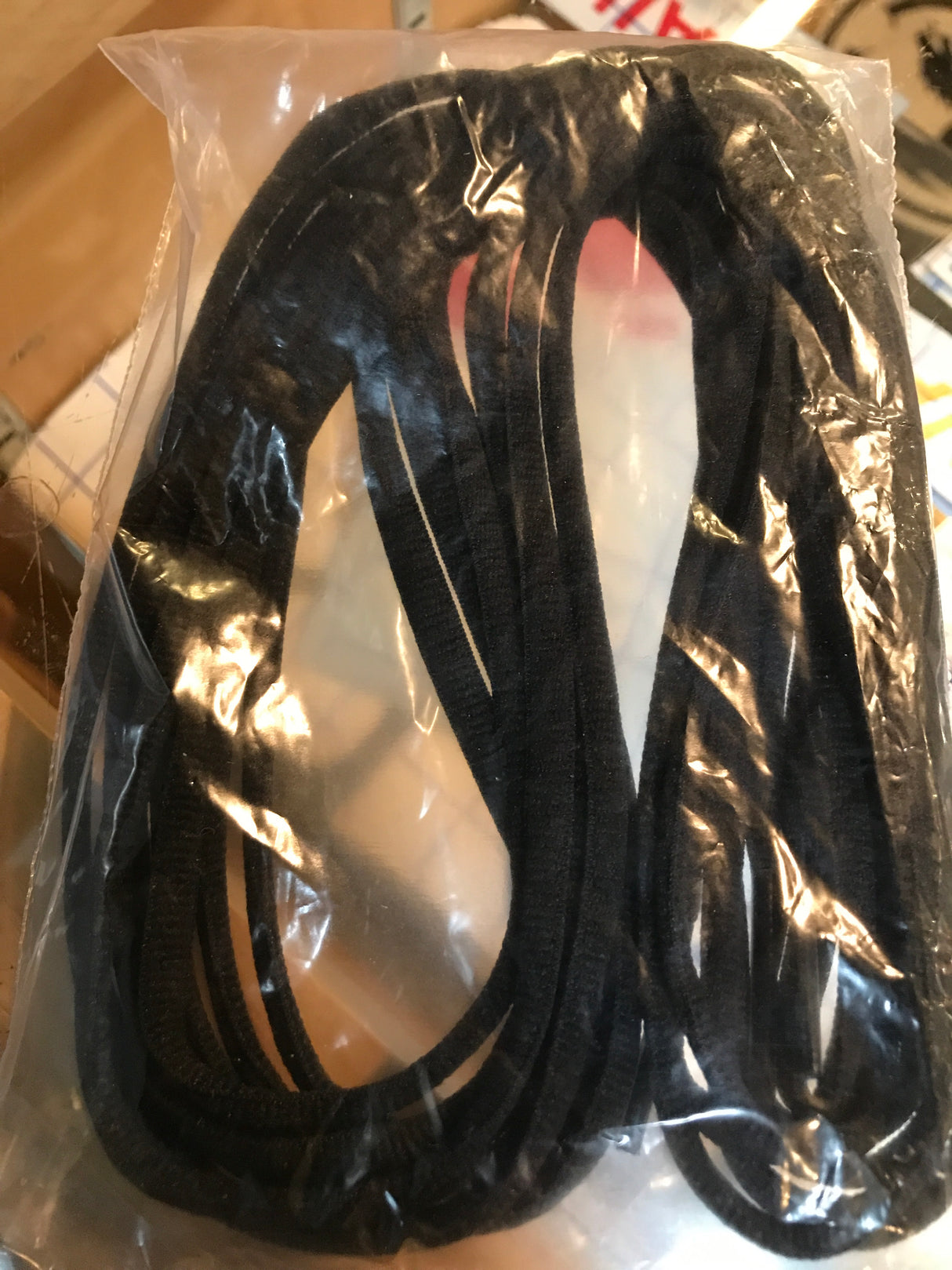 Svst19 laces black 280cm