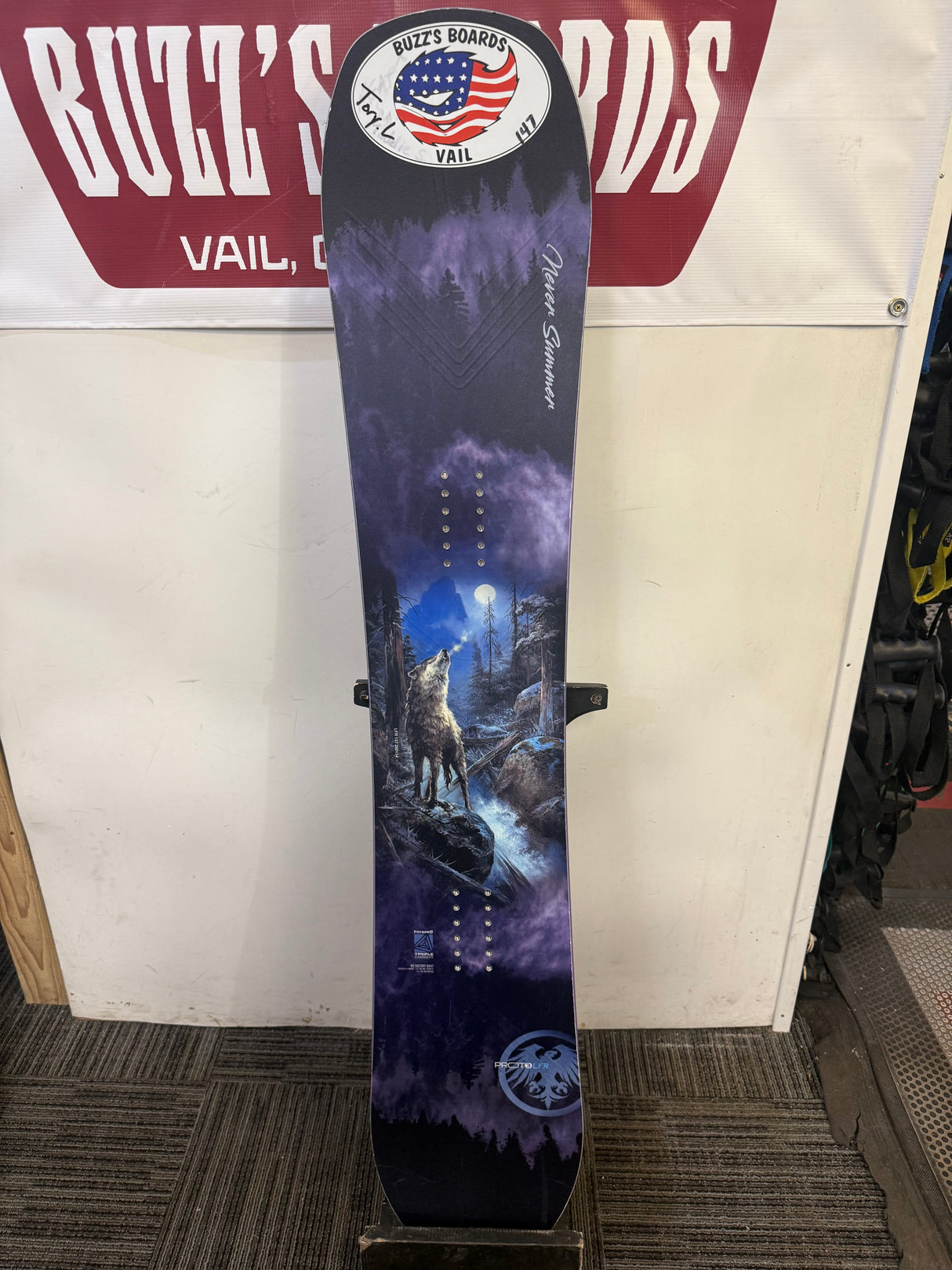 NEVER SUMMER WOMEN'S PROTO T3 FR SNOWBOARD DBD 2026