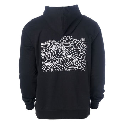 LIB TECH JL WAVES ZIP HOODIE