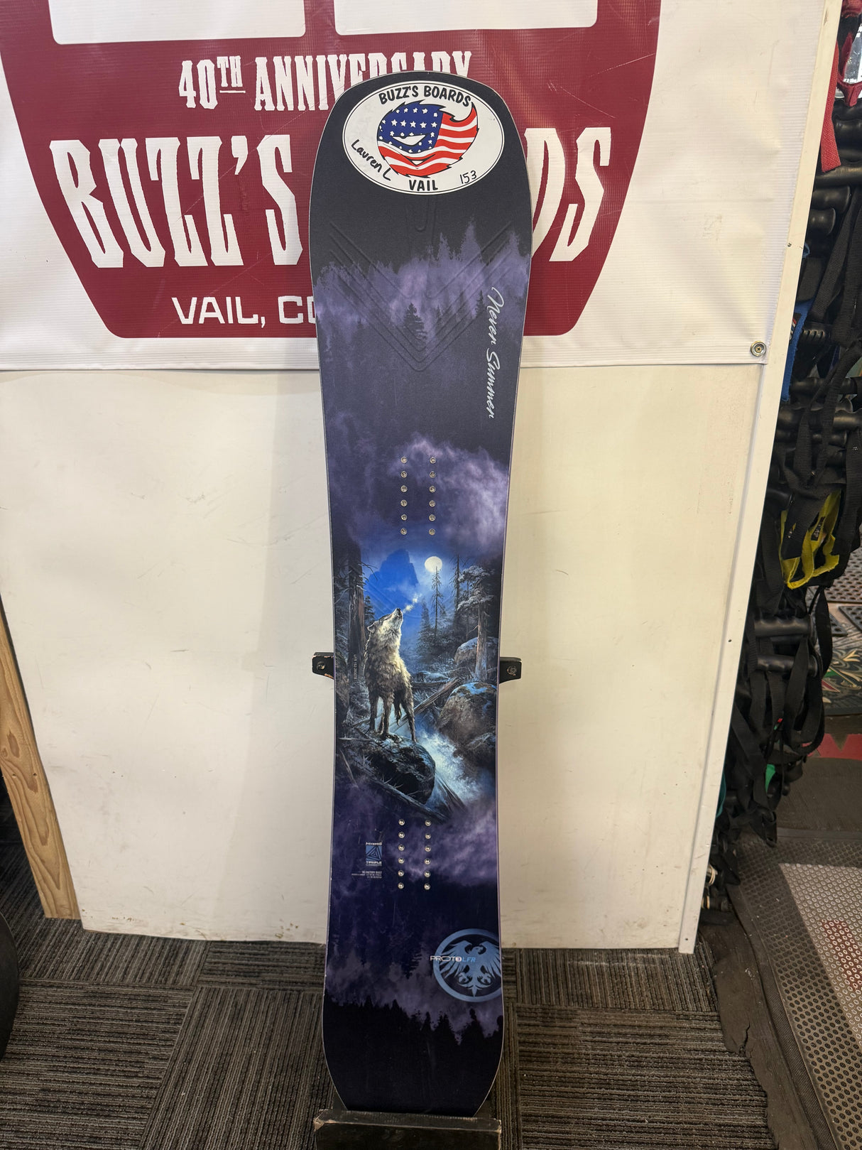 NEVER SUMMER WOMEN'S PROTO T3 FR SNOWBOARD DBD 2026