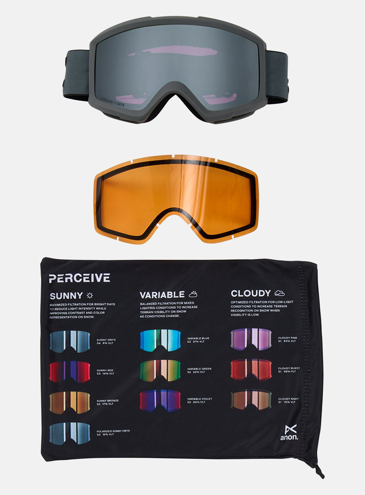 Anon Helix 2.0 Goggles + Bonus Lens - 2027