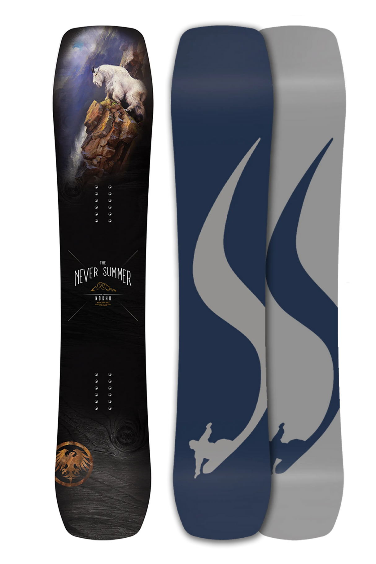 NEVER SUMMER Nokhu SNOWBOARD USED DEMO BOARD 2025