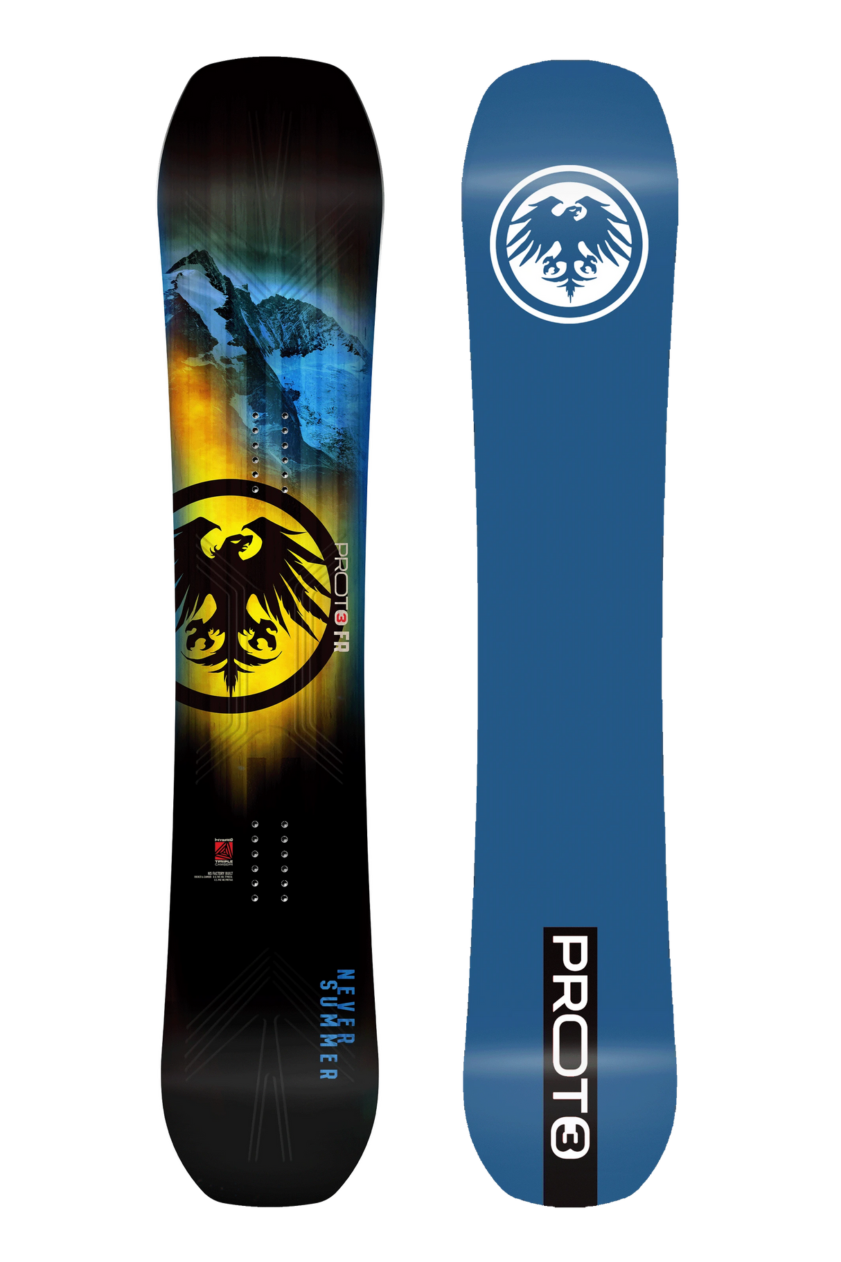 NEVER SUMMER PROTO T3 FR SNOWBOARD 2026