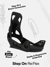 Burton Women's Step On® Re:Flex Snowboard Bindings - 2027