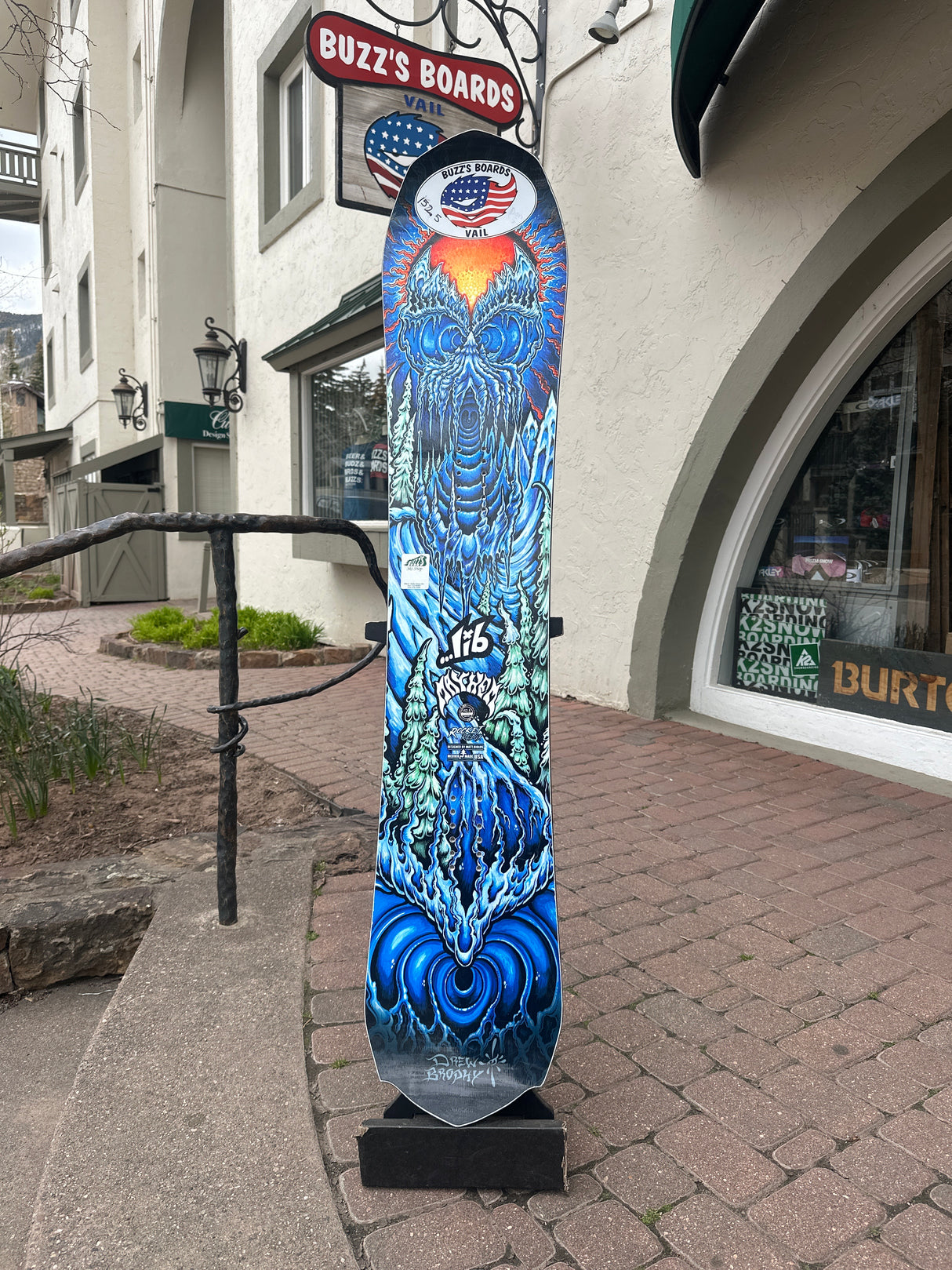 LIB TECH MAYHEM ROCKET MEN'S SNOWBOARD USED DEMO BOARD 2025