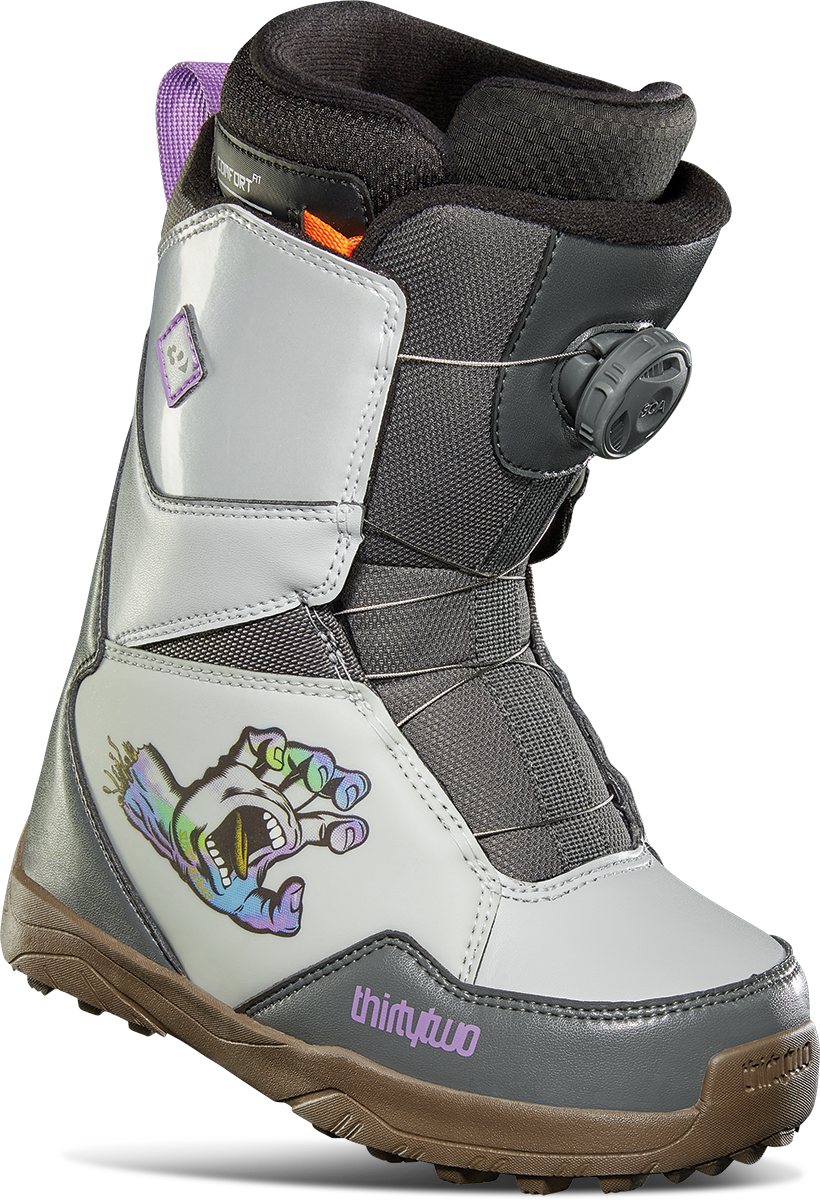 THIRTYTWO YOUTH LASHED BOA SANTA CRUZ SNOWBOARD BOOTS 2024