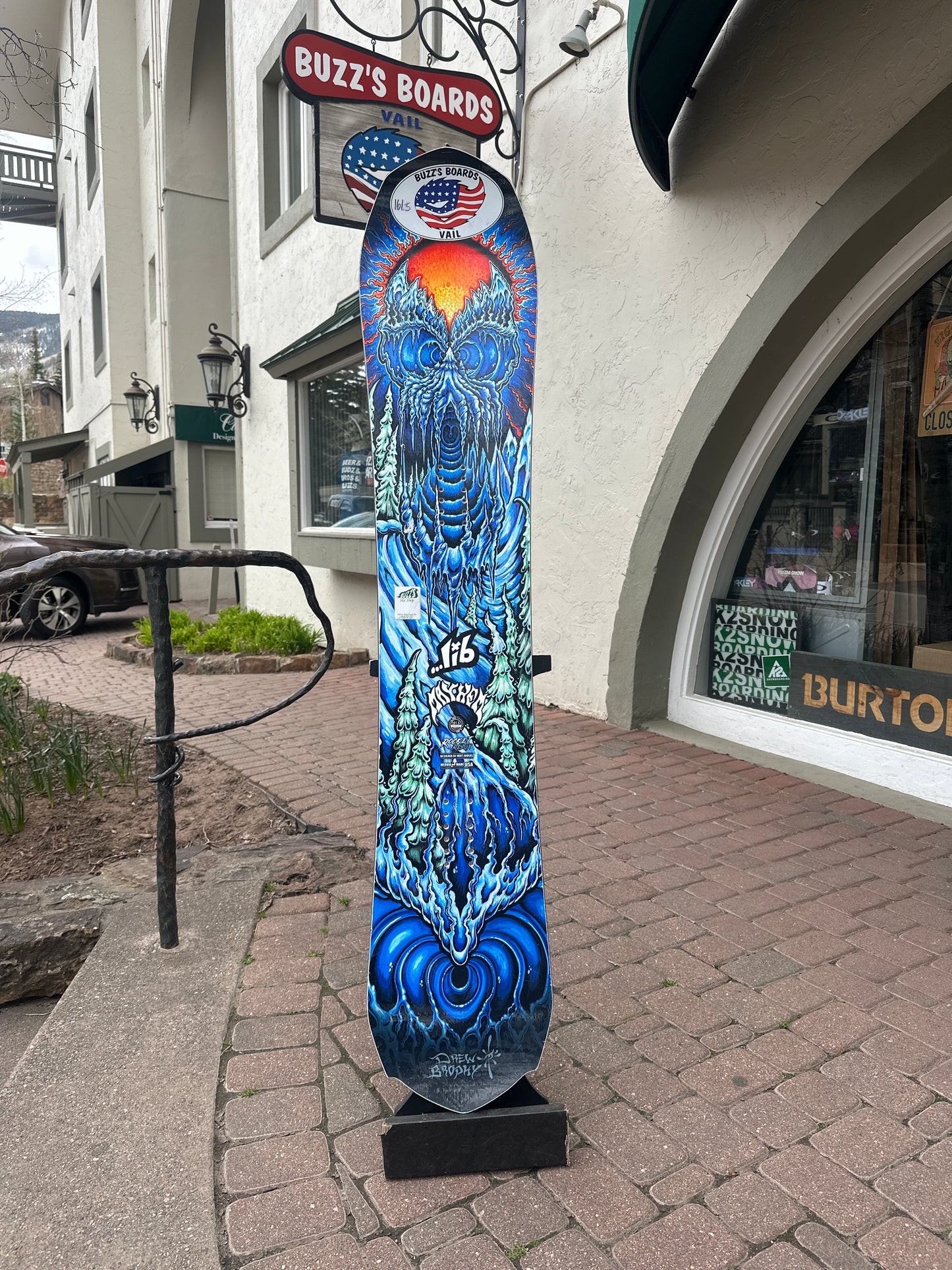 LIB TECH MAYHEM ROCKET MEN'S SNOWBOARD 2025 - USED DEMO BOARD
