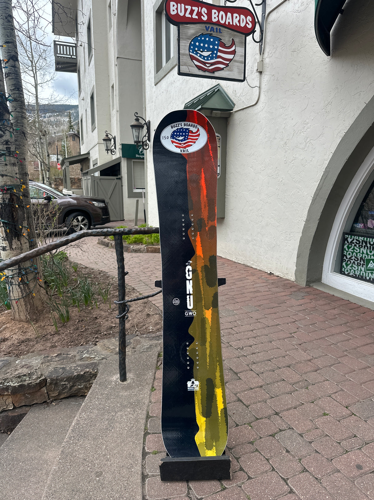 GNU GWO SNOWBOARD USED DEMO BOARD 2025