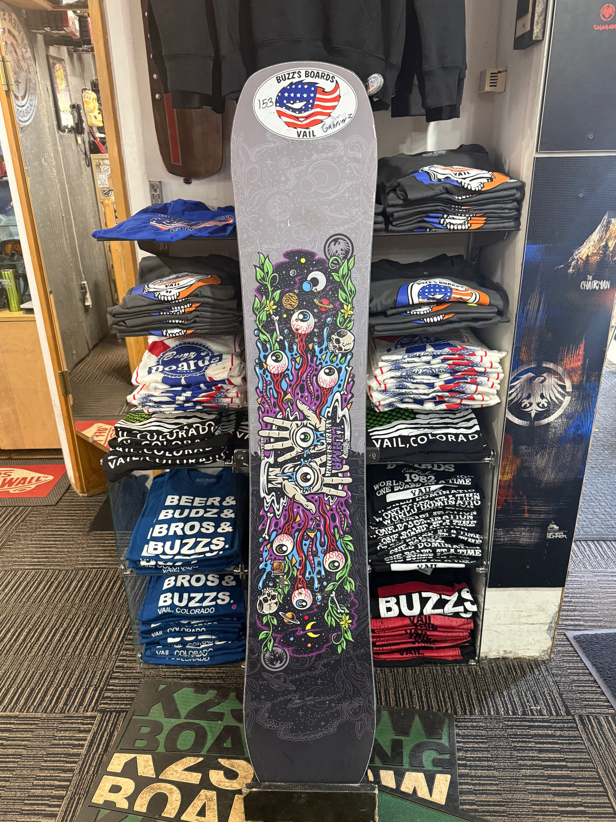 NEVER SUMMER LLAMA SNOWBOARD DBD 2026