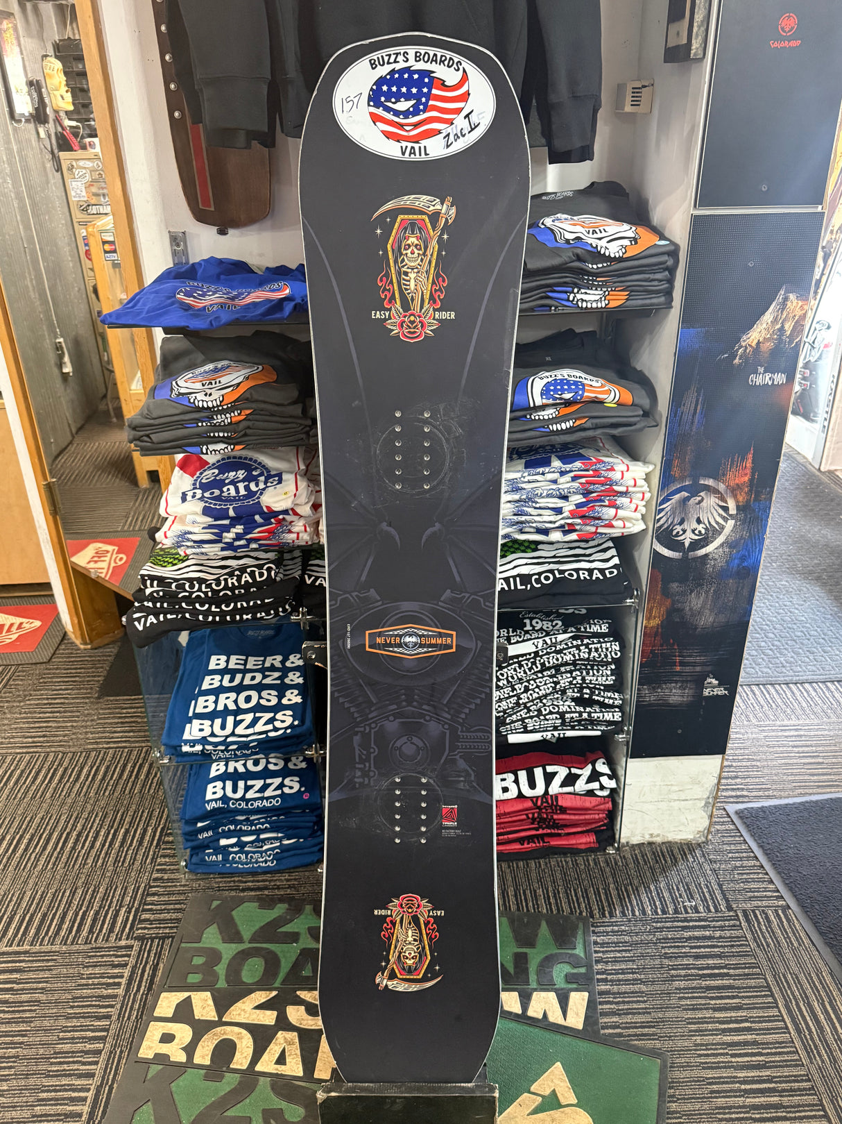 NEVER SUMMER EASY RIDER SNOWBOARD DBD 2026