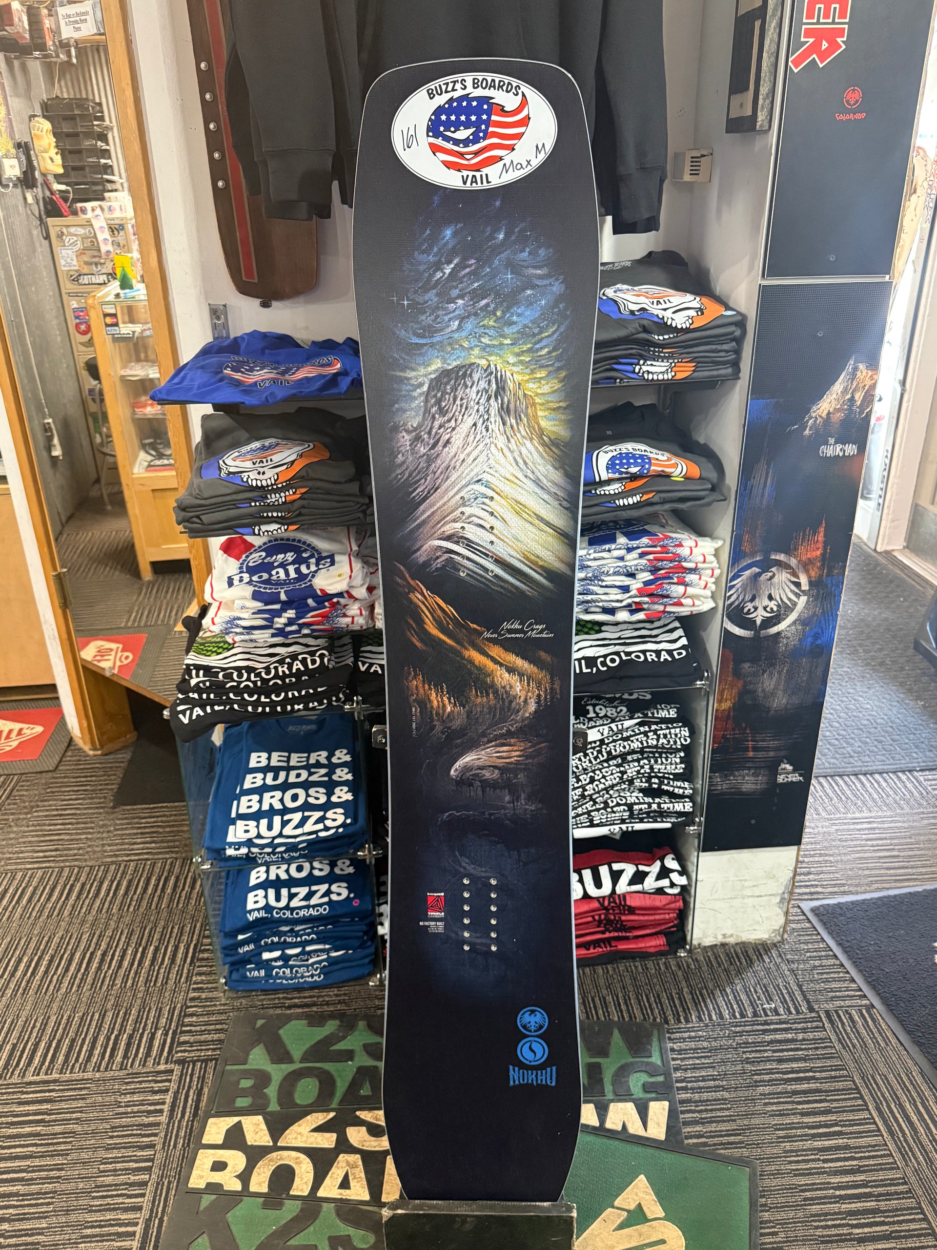 NEVER SUMMER NOKHU USED DEMO SNOWBOARD 2026 – Buzz's Boards