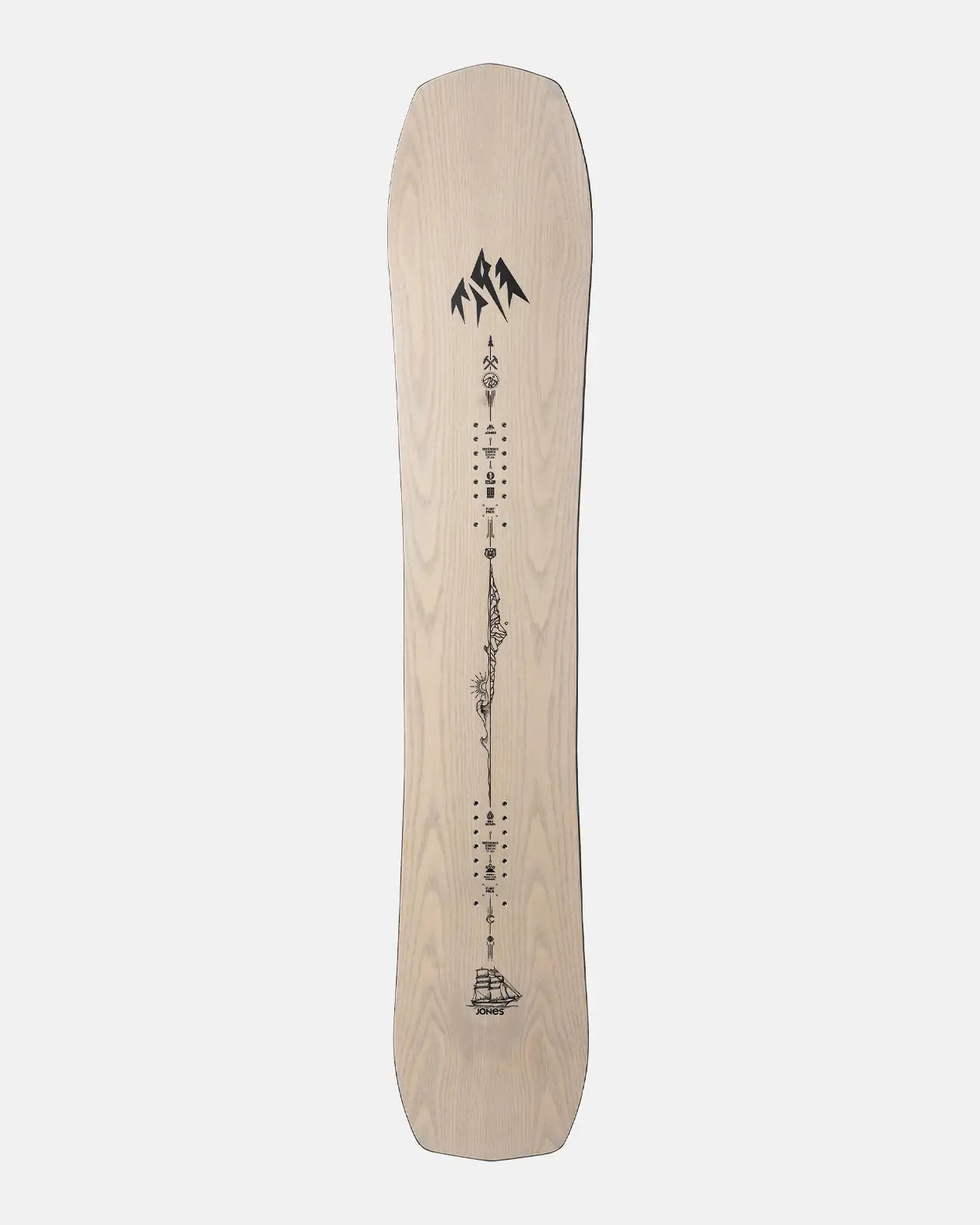 demo days for jones snowboards Women's Howler Snowboard Package Sports Basement With Koroyd in the nose they managed to save some weight again Jones Mountain Twin Snowboard 2026