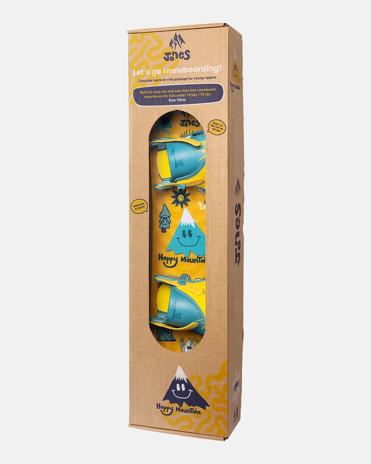 Jones Kid's Happy Mountain Snowboard Package - 2027