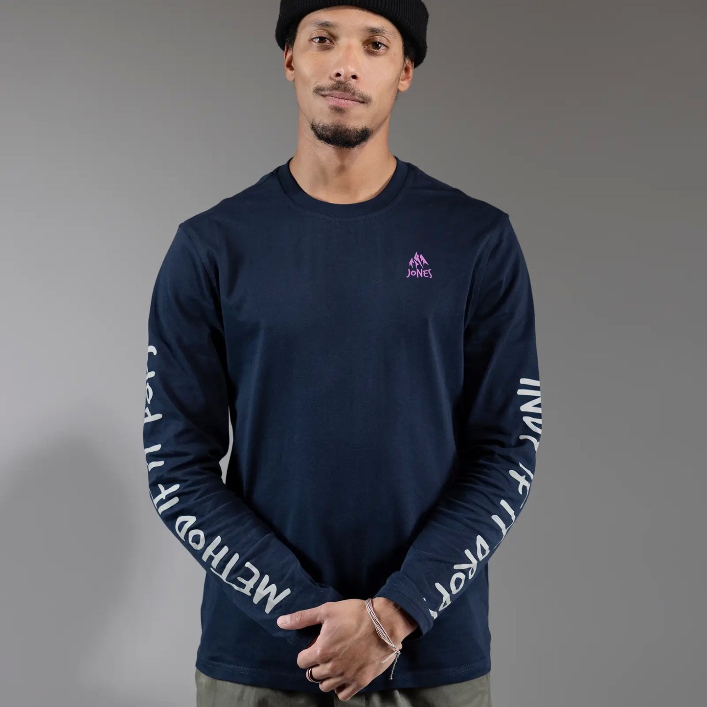 JONES TEE MTN TWIN ORGANIC LONG SLEEVE TEE 2025