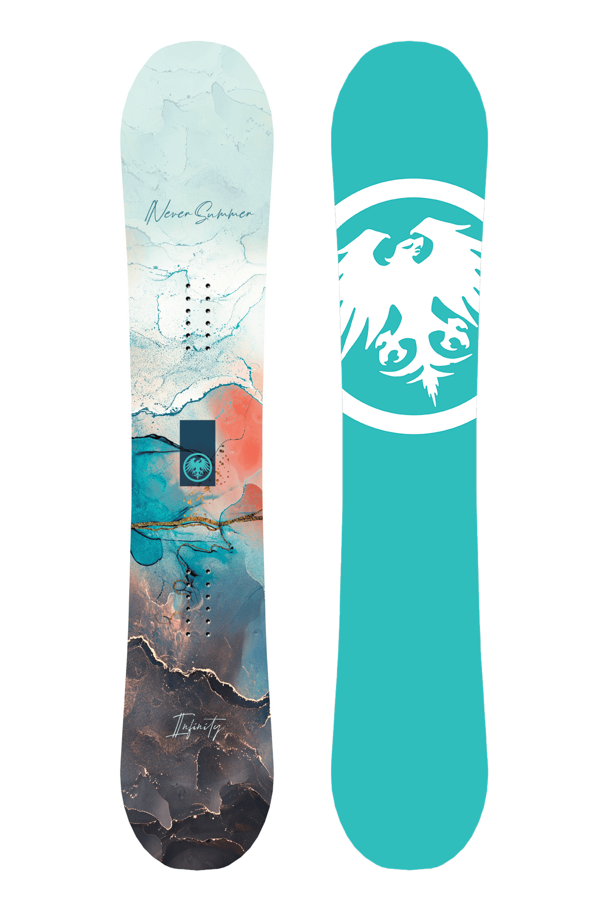 NEVER SUMMER INFINITY WOMAN'S SNOWBOARD 2023