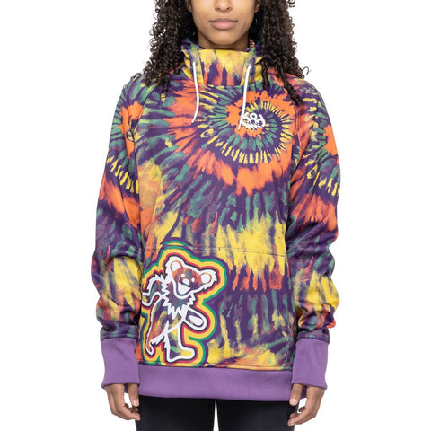 686 Grateful Dead BONDED FLEECE PULLOVER HOODY WOMAN'S