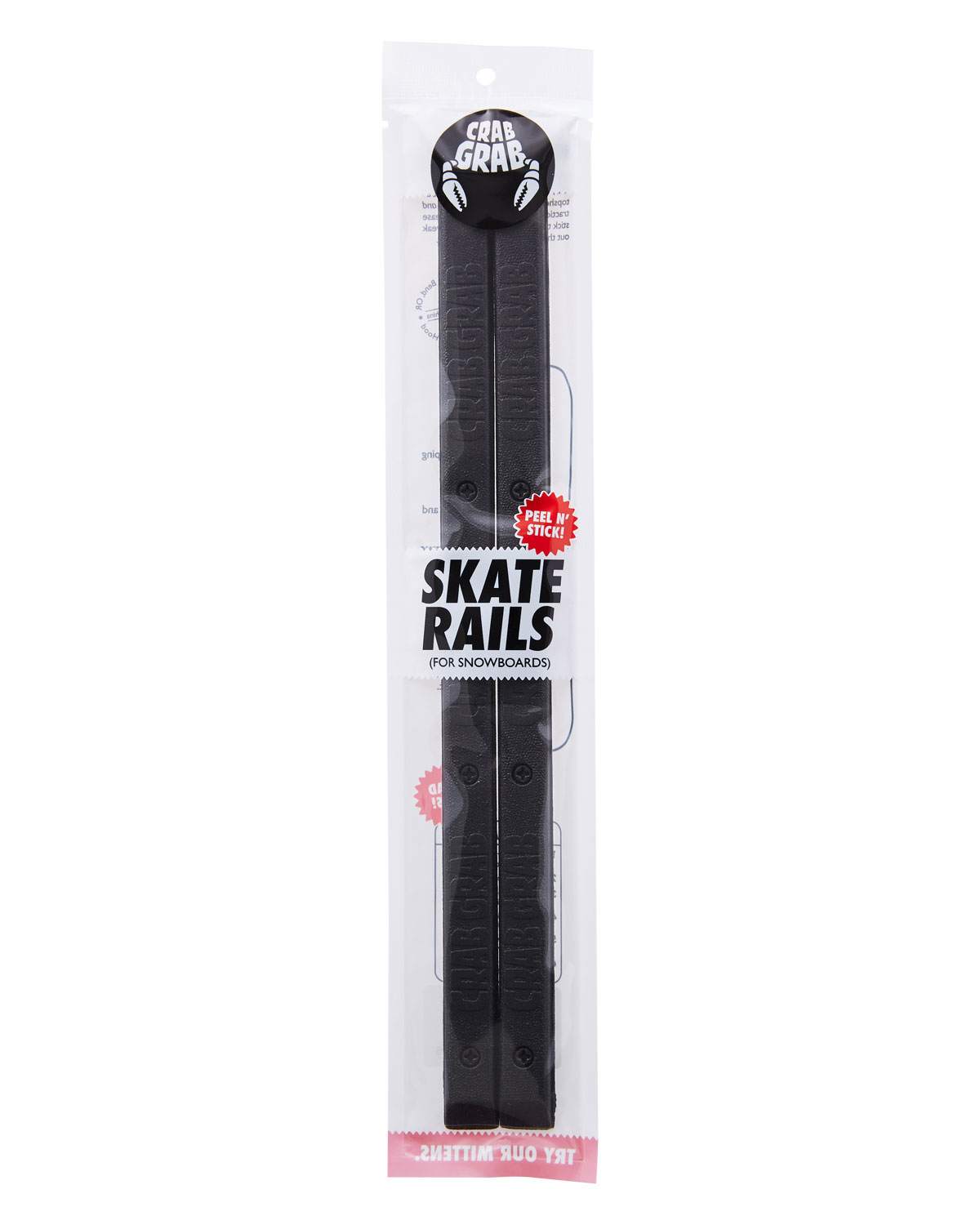 CRAB GRAB SKATE RAILS TRACTION