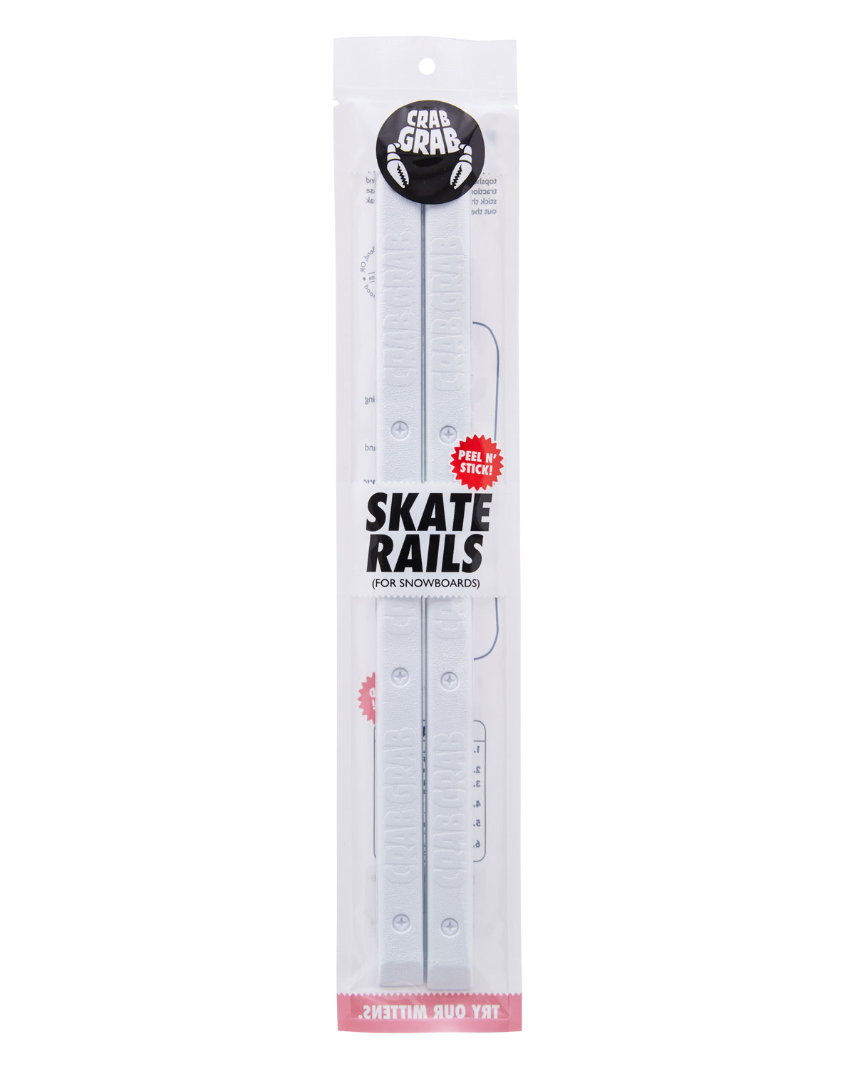 CRAB GRAB SKATE RAILS TRACTION