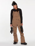 VOLCOM ELM STRETCH GORE BIB OVERALL WOMAN'S