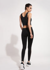 Black Mesh with Pockets