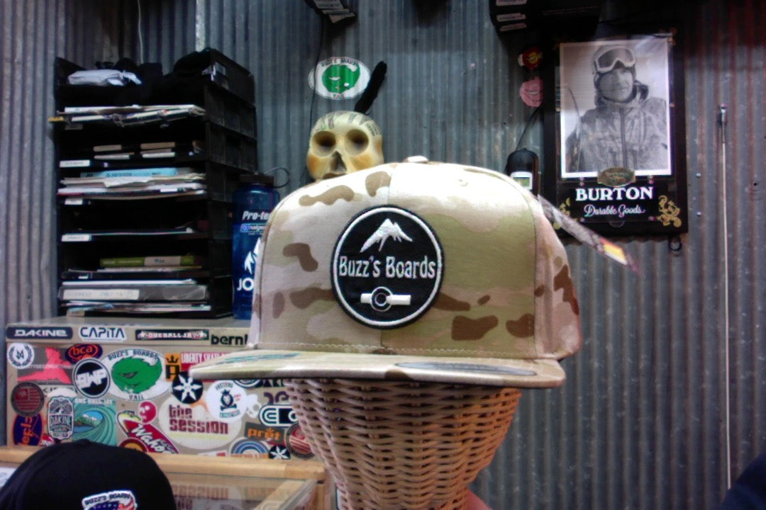 BUZZ'S BOARDS SNAPBACK HAT