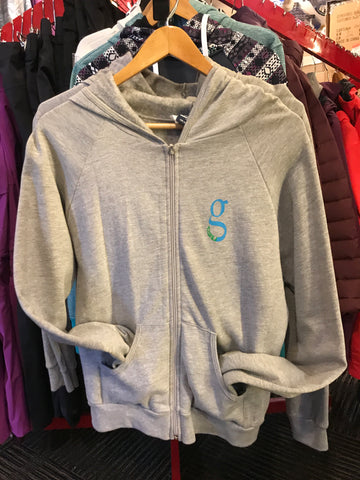 GNU Ladies Zip-Up Hoodie